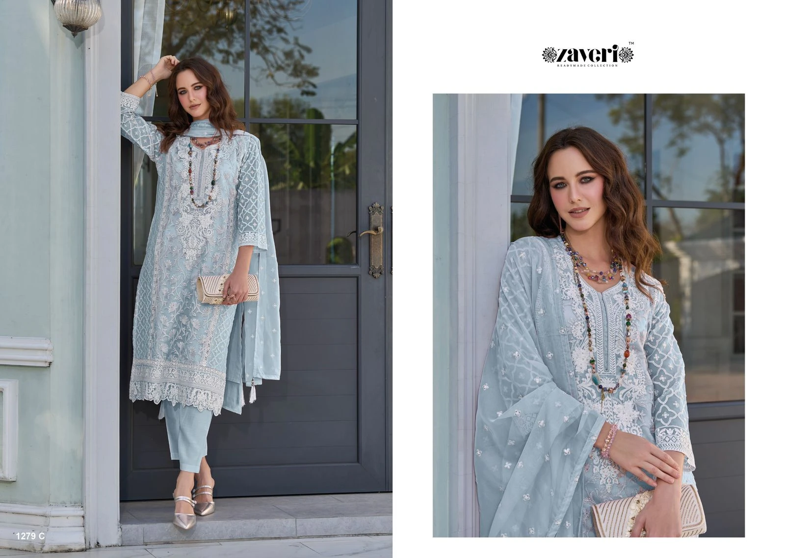 Zaveri Femina Vol 2 Color Edition Soft Organza Wholesale Fancy Readymade Salwar Suit Catalog — Wholesale Readymade Suit, MPA wholesale from Surat - Gallery Image 5